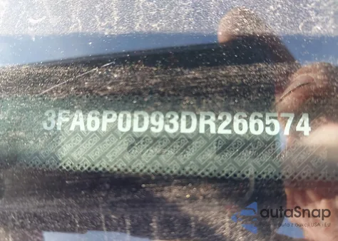 2013 Ford Fusion Titanium из США, поврежденный, VIN 3FA6P0D93DR266574